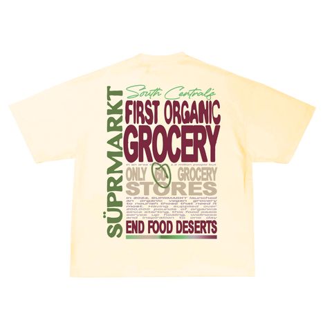 SÜPR Grand Opening Tee (Cream)